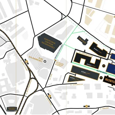 Апартаменты Apartament Doki 83 Гданьск